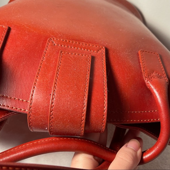 Trussardi Red Leather bag - Picture 6 of 14